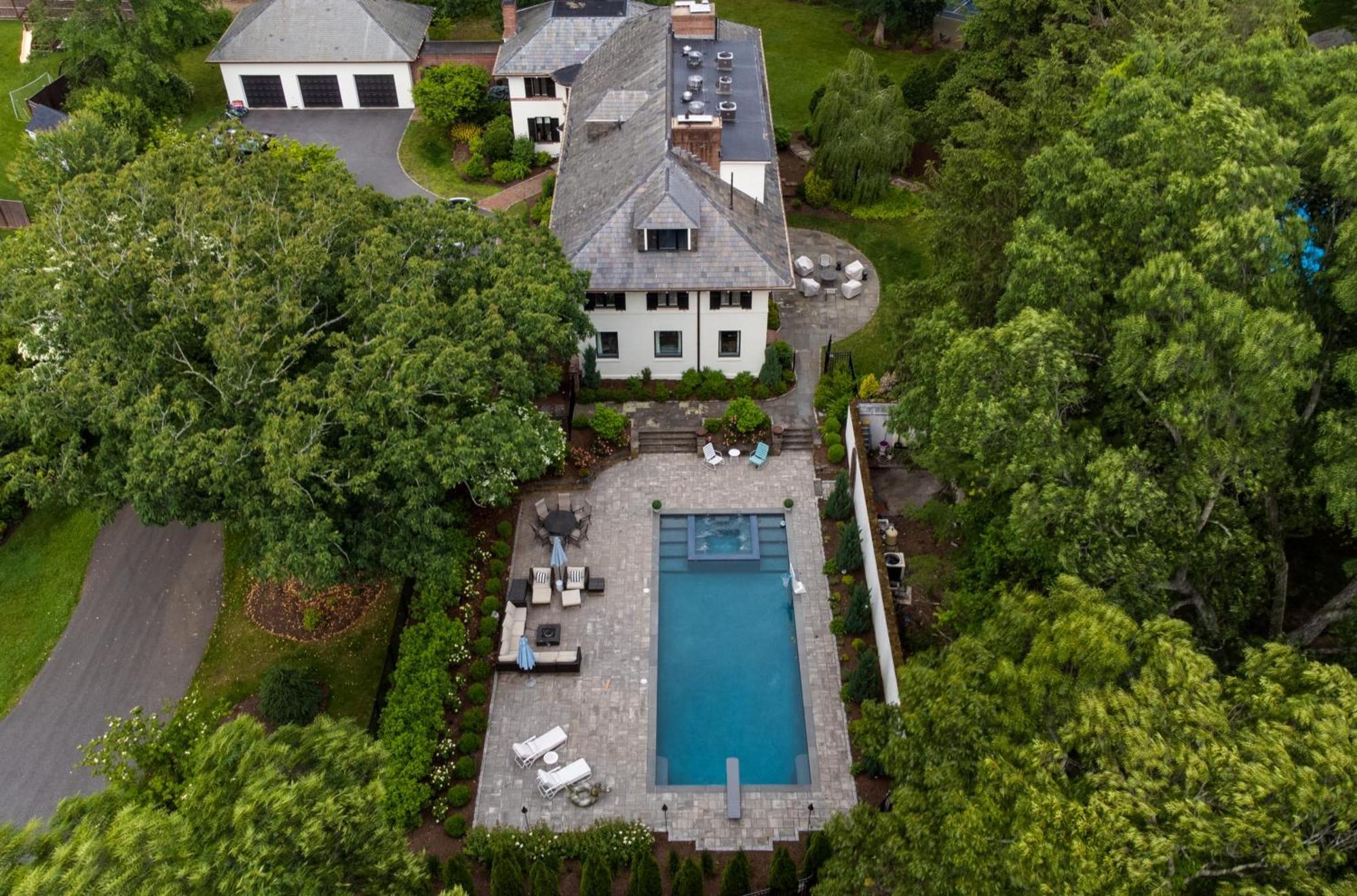 Boston Mansion Heated Pool Fire Pit Tennis Needham Exterior photo